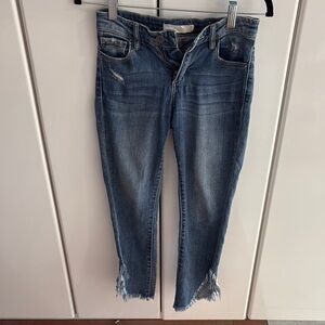 Distressed Blue Women's Jeans